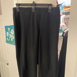 Eileen Fisher elastic waist pull on pants slacks